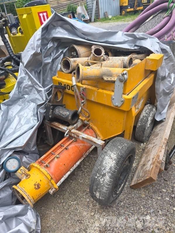  BUNKER B100D Betono siurbliai