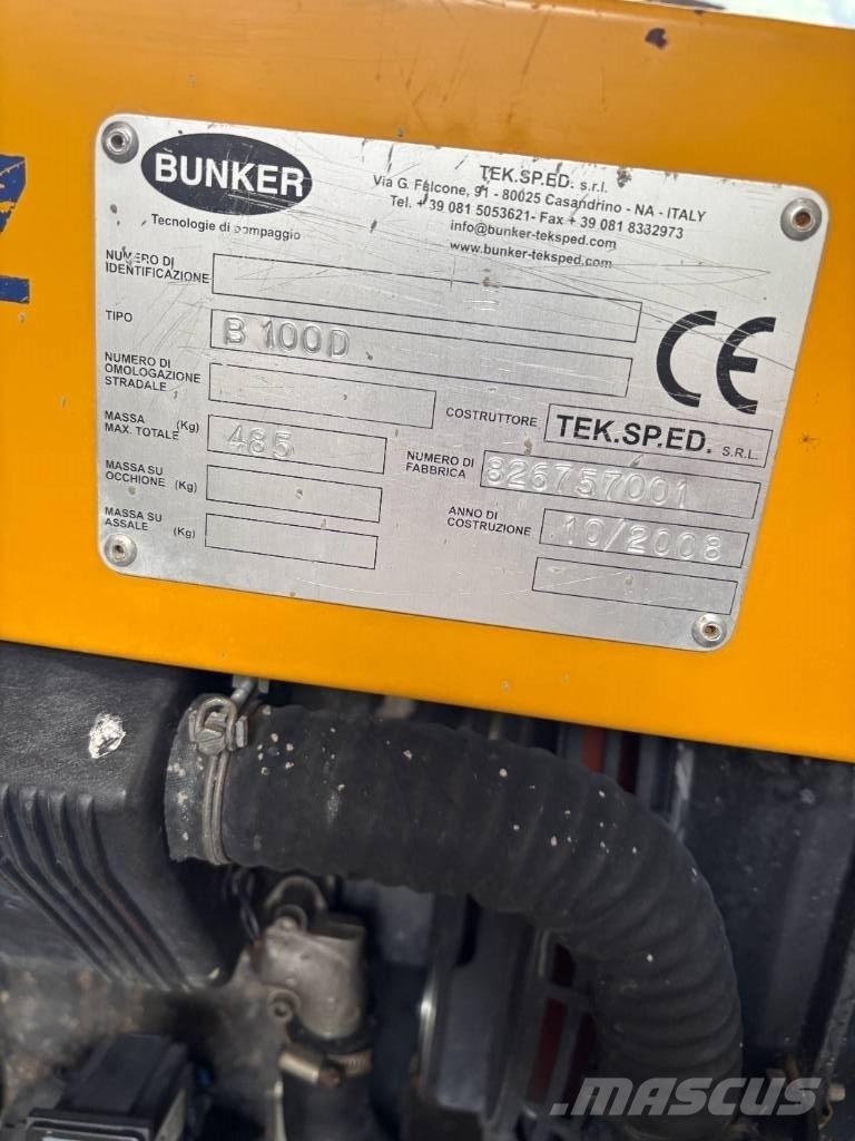  BUNKER B100D Betono siurbliai