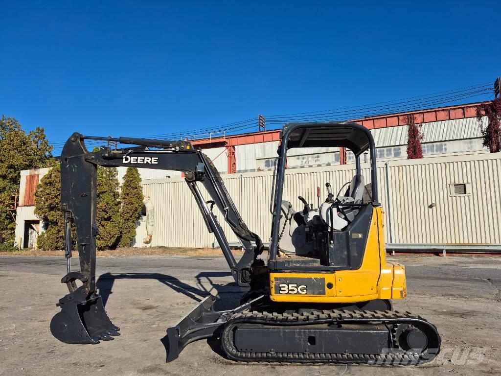 John Deere 35 G Vikšriniai ekskavatoriai