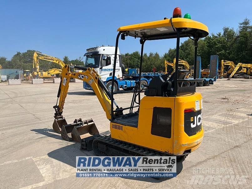 JCB 16 C-1 Mini ekskavatoriai < 7 t