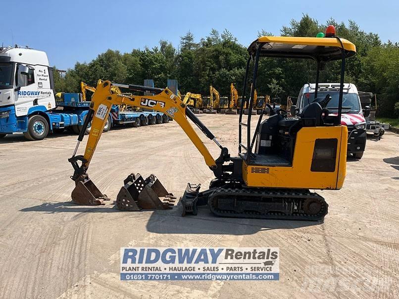 JCB 16 C-1 Mini ekskavatoriai < 7 t