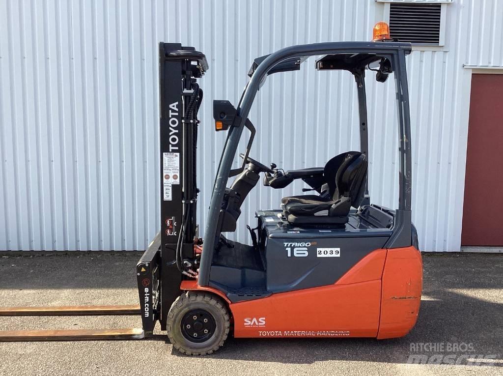 Toyota 8 FB ET 16 Elektriniai šakiniai krautuvai