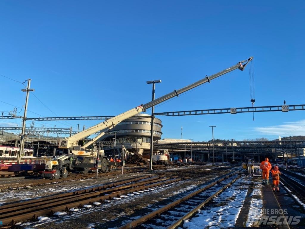 Terex RT 45 L Rail Neapdoroto reljefo kranai