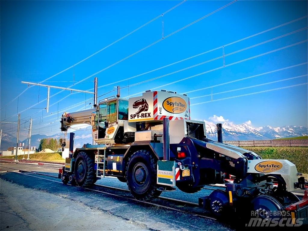 Terex RT 45 L Rail Neapdoroto reljefo kranai