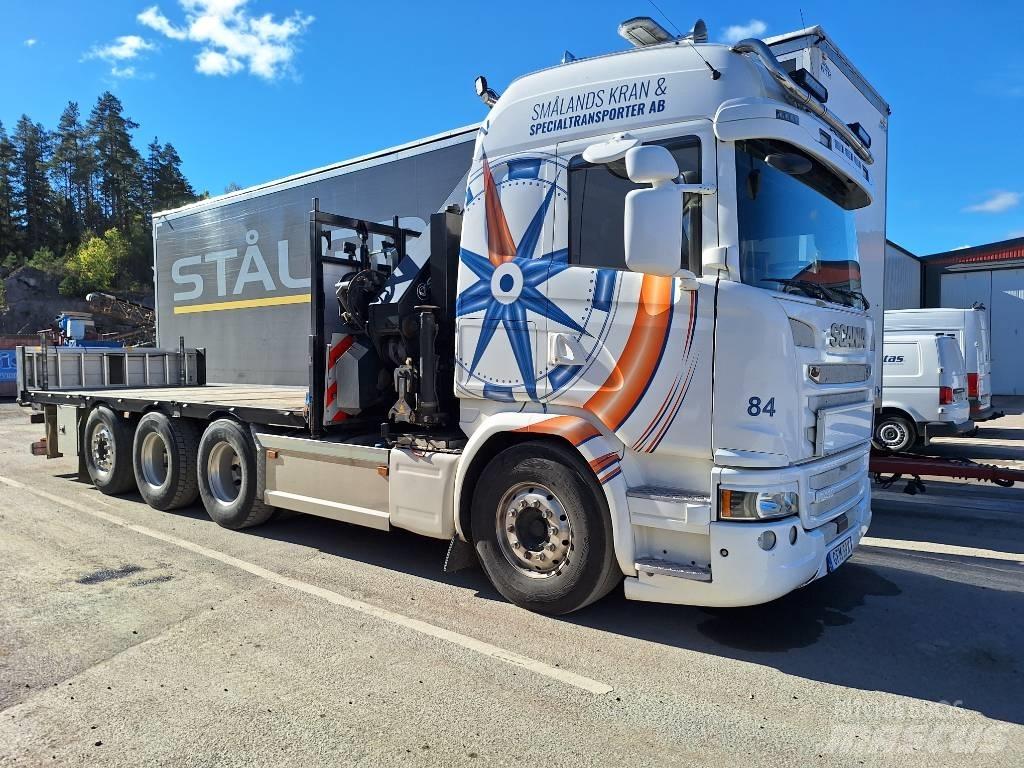 Scania G490 LB8x4*4 Automobiliniai kranai