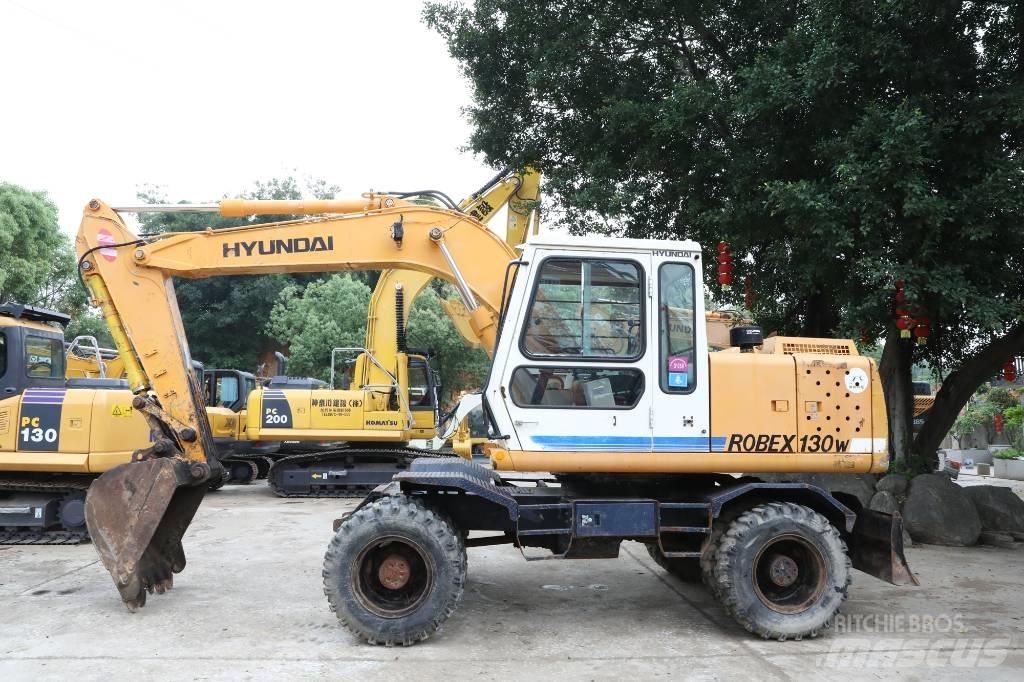 Hyundai Robex 130 W Ratiniai ekskavatoriai
