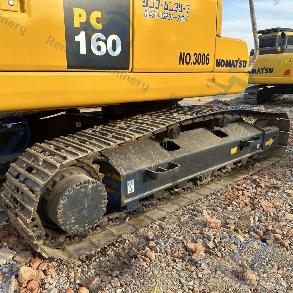 Komatsu PC 160 Vikšriniai ekskavatoriai