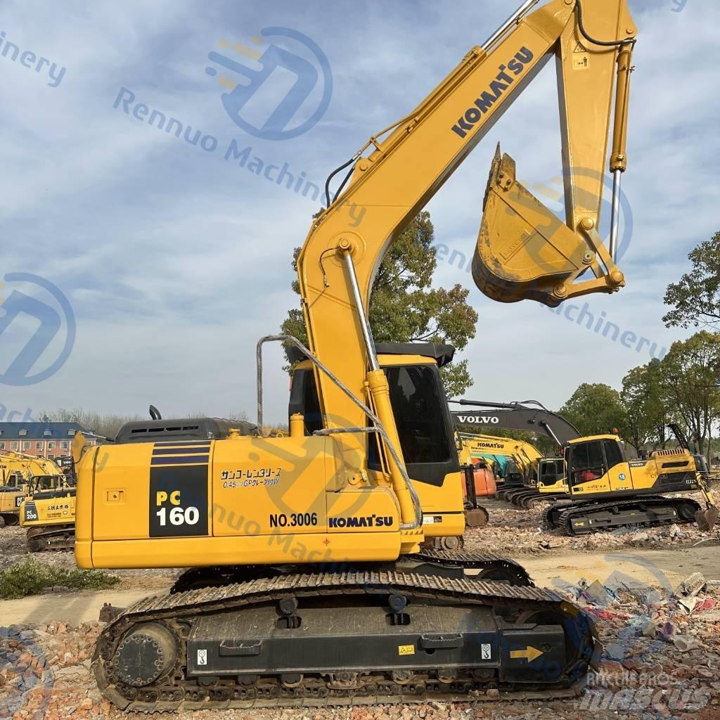 Komatsu PC 160 Vikšriniai ekskavatoriai