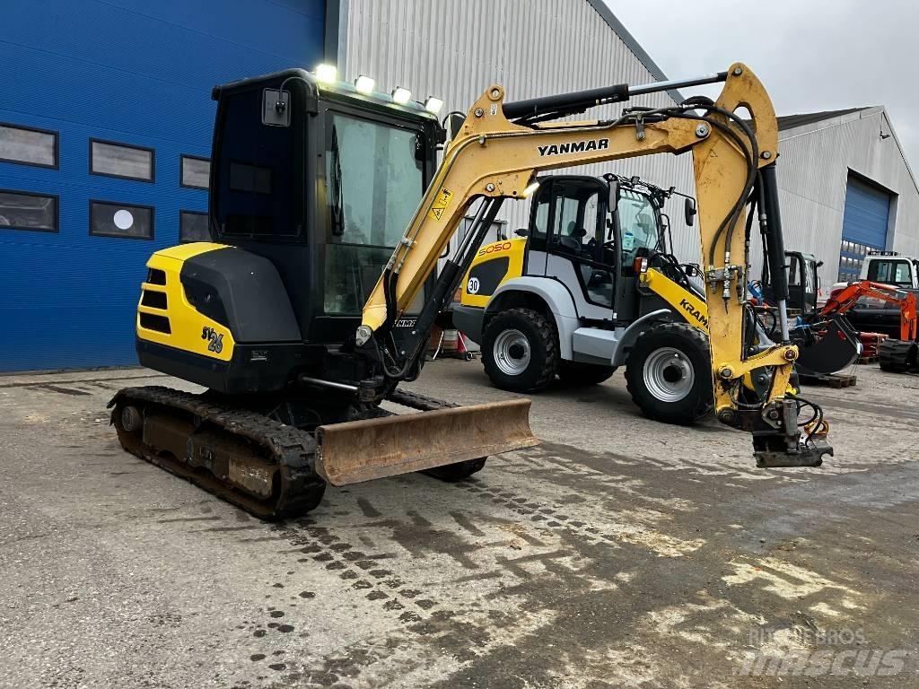 Yanmar SV 26 Mini ekskavatoriai < 7 t