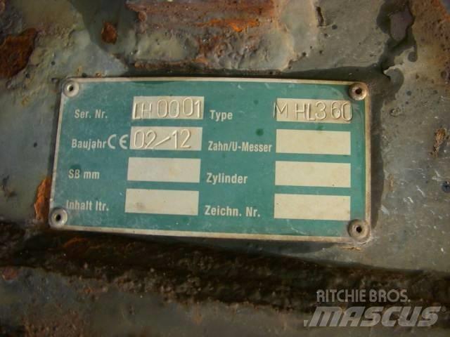 Fuchs (244) MHL 360 Kiti naudoti statybos komponentai