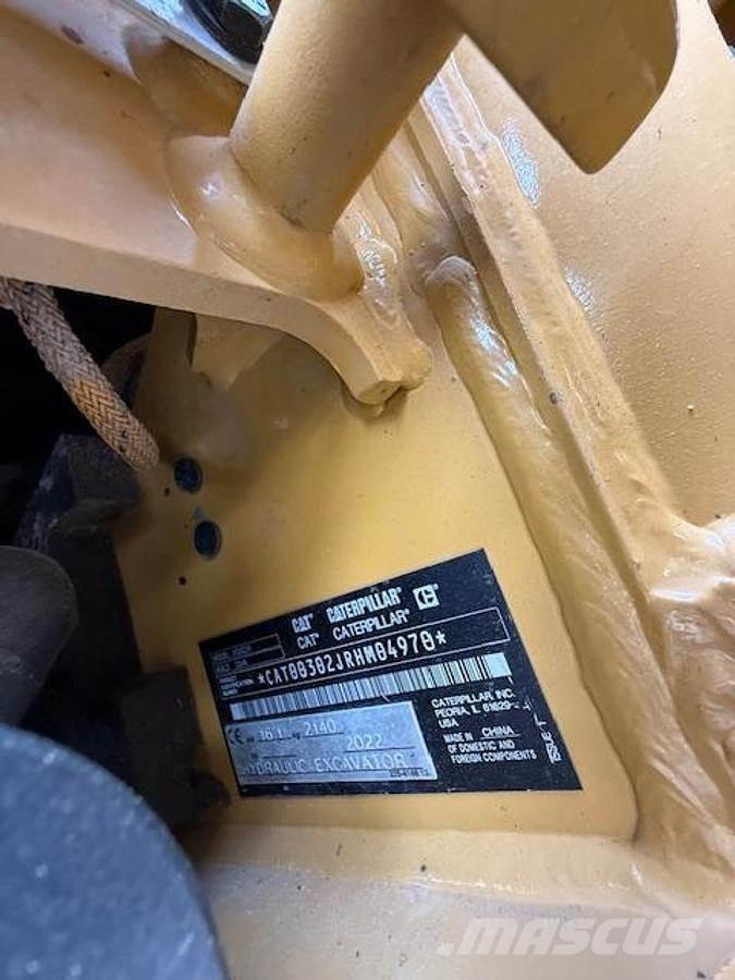 CAT 302-05 Mini ekskavatoriai < 7 t