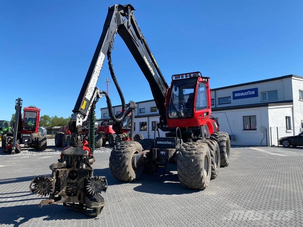 Komatsu 911 Miško technika (Harvesteriai)
