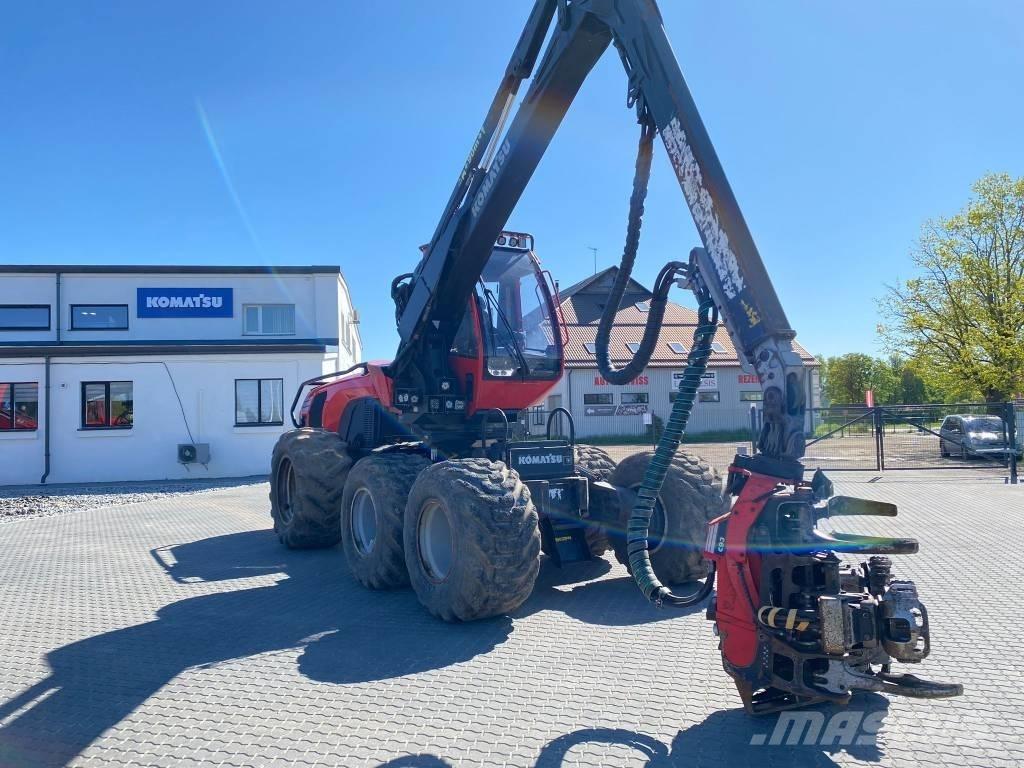 Komatsu 911 Miško technika (Harvesteriai)