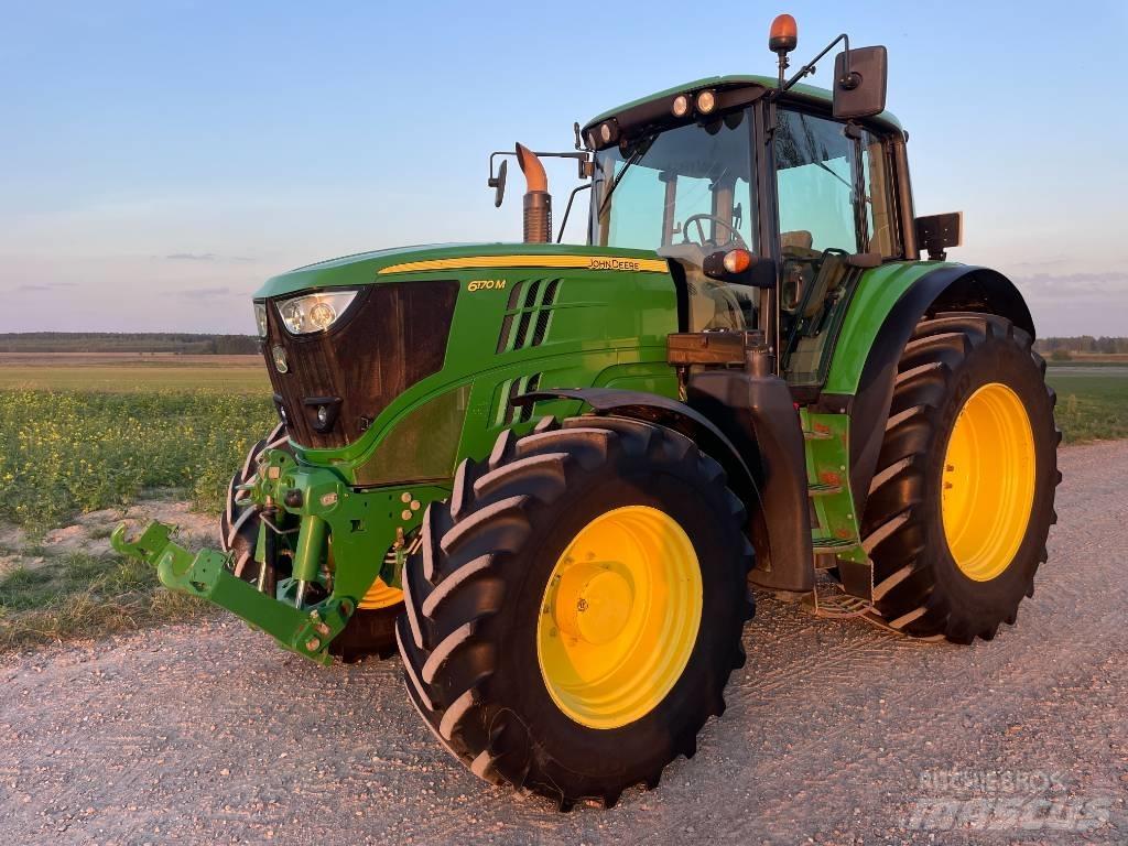John Deere 6170 M Traktoriai