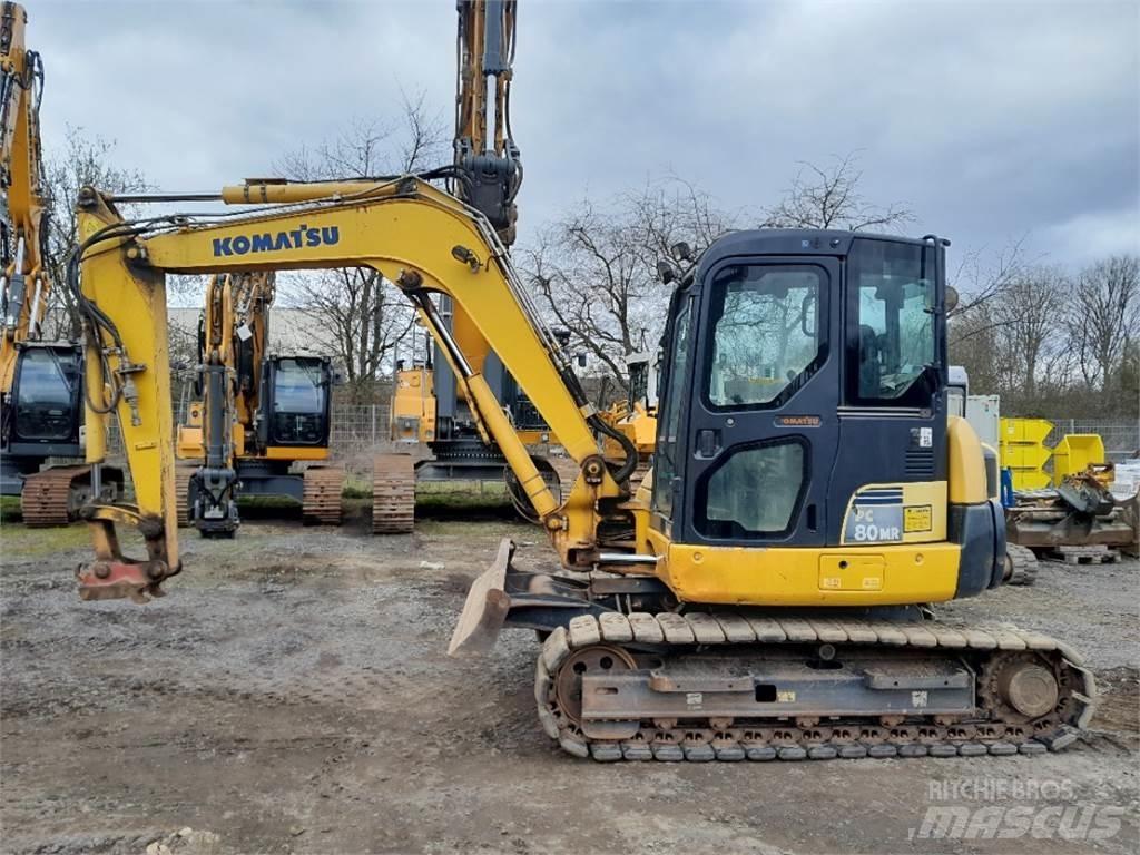 Komatsu PC80 Mini ekskavatoriai < 7 t