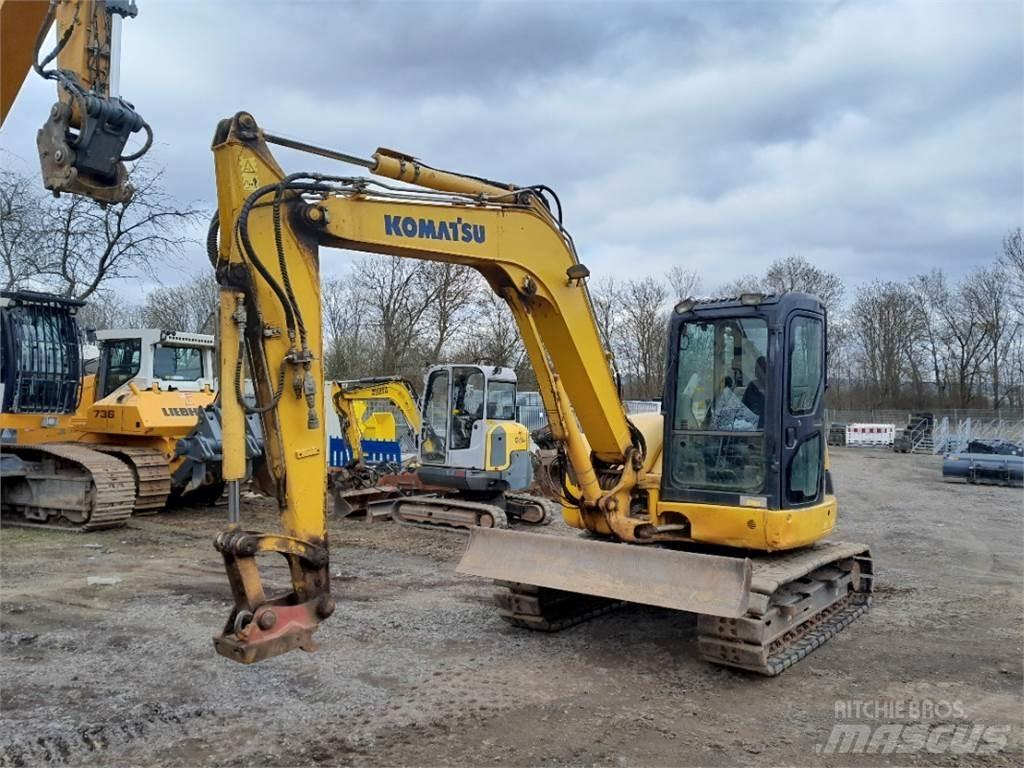 Komatsu PC80 Mini ekskavatoriai < 7 t