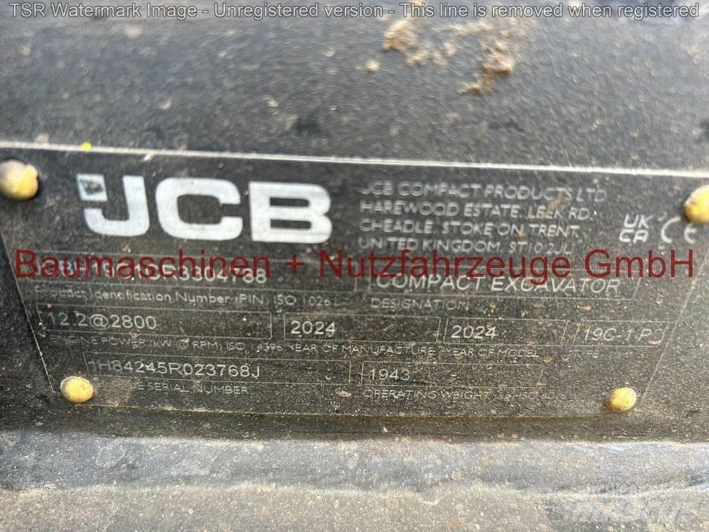 JCB 19C -Demo- Mini ekskavatoriai < 7 t