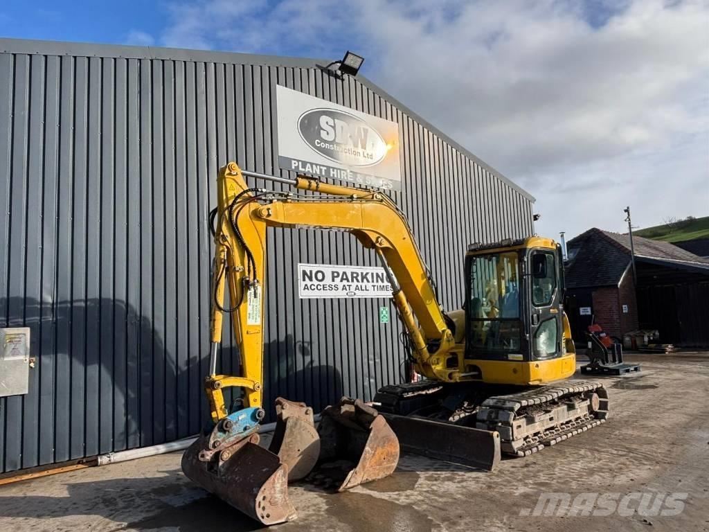 Komatsu PC 80 MR-3 Vidutinės galios ekskavatoriai 7-12 t