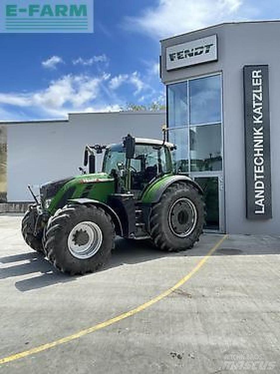 Fendt 724 vario Traktoriai