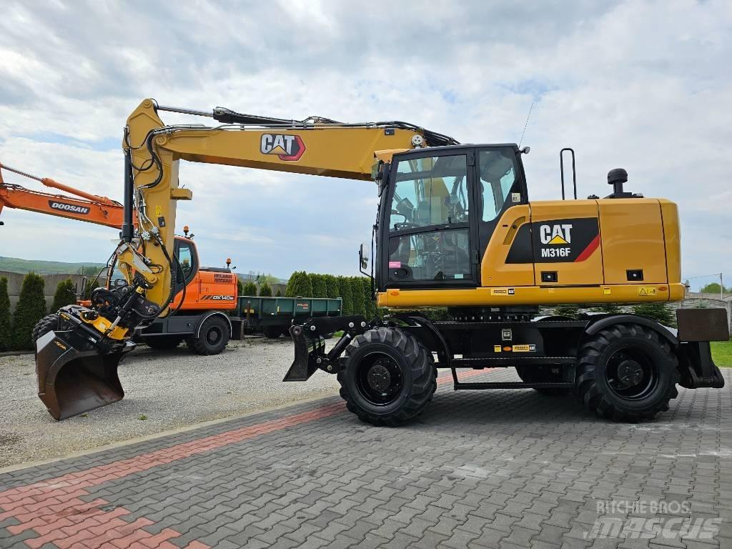CAT M 316 F Ratiniai ekskavatoriai