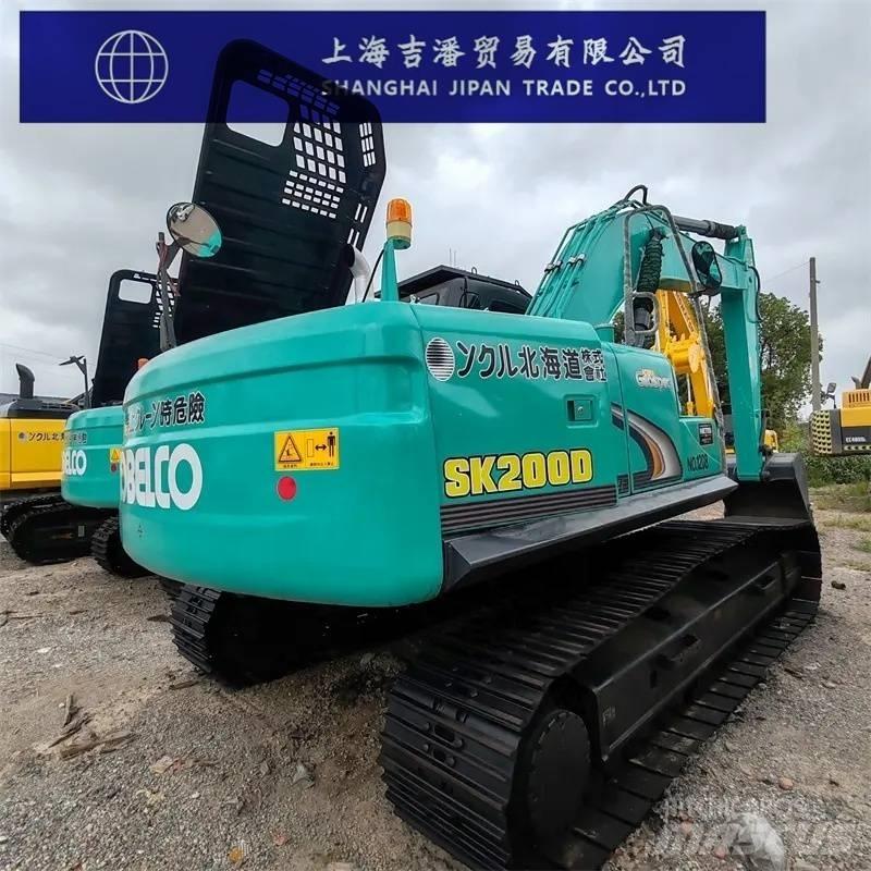 Kobelco 200 Vikšriniai ekskavatoriai