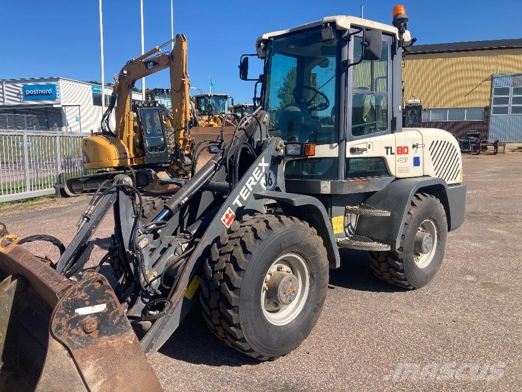 Terex TL 80 Naudoti ratiniai krautuvai