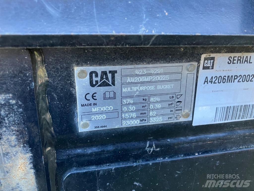 CAT 262 D Krautuvai su šoniniu pasukimu
