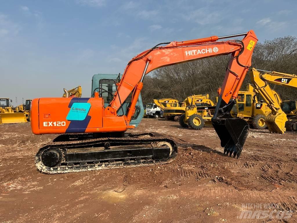 Hitachi EX 120 Vikšriniai ekskavatoriai