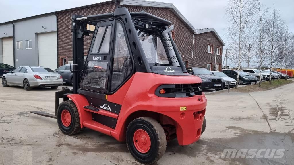 Linde H 60 D-02 Dyzeliniai krautuvai