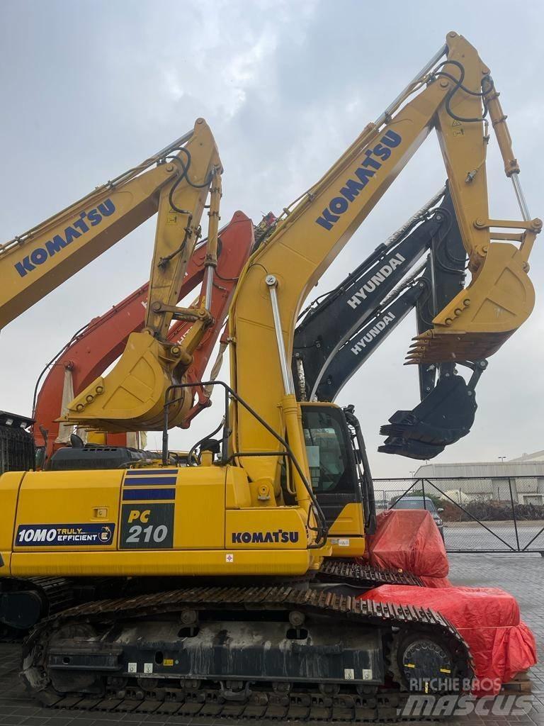 Komatsu PC210-10MO Vikšriniai ekskavatoriai