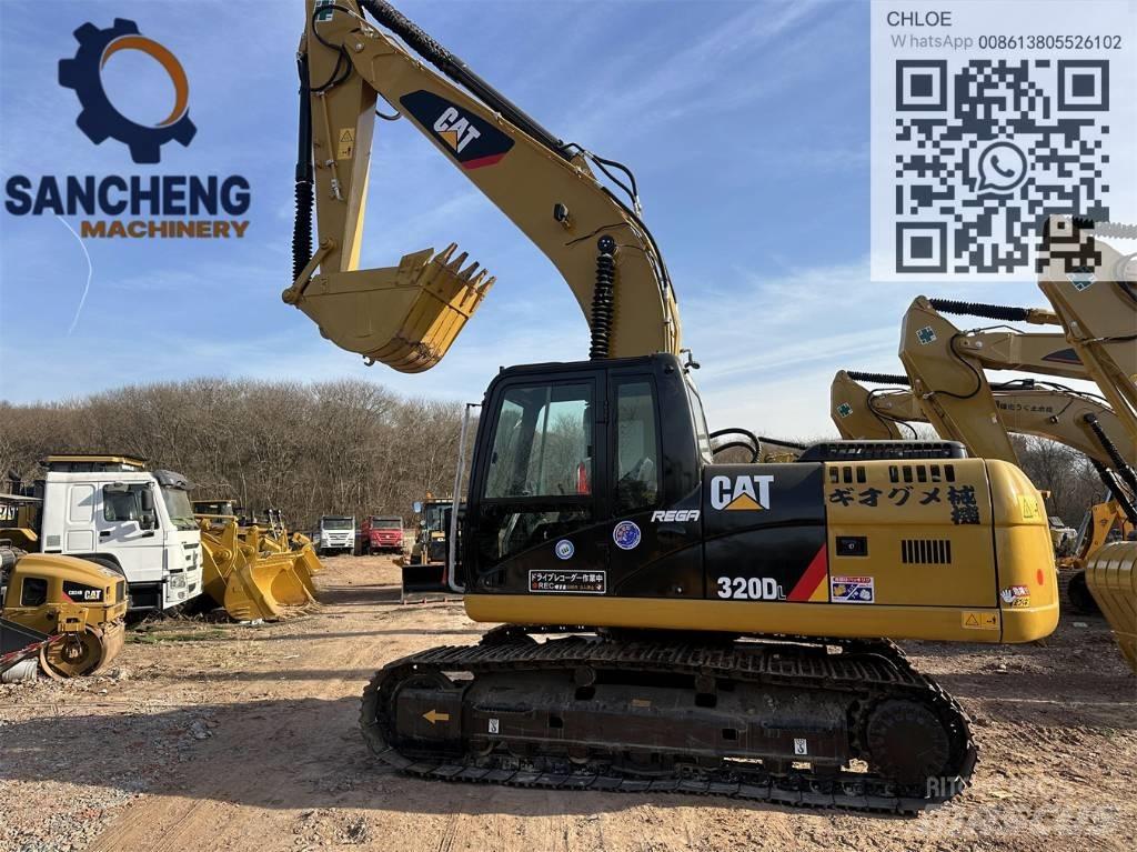 CAT 320 D Vikšriniai ekskavatoriai