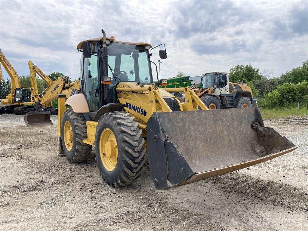 Komatsu WB93S-5E0 Ekskavatoriniai krautuvai