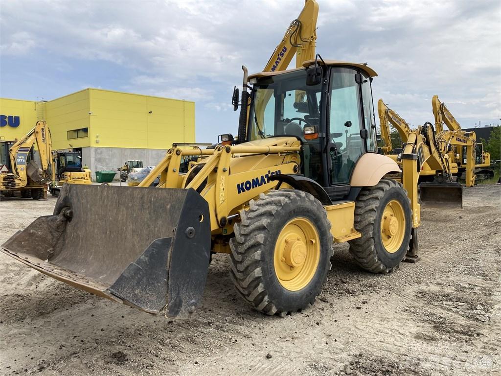 Komatsu WB93S-5E0 Ekskavatoriniai krautuvai