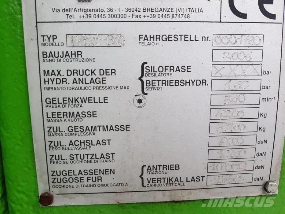  Farezin 13 m 3 Kiti galvijų priežiūros įrengimai