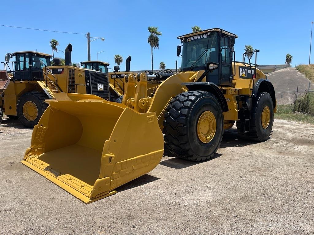 CAT 980M Naudoti ratiniai krautuvai