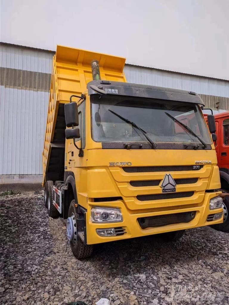 Howo 371 6x4 Savivarčių priekabų vilkikai