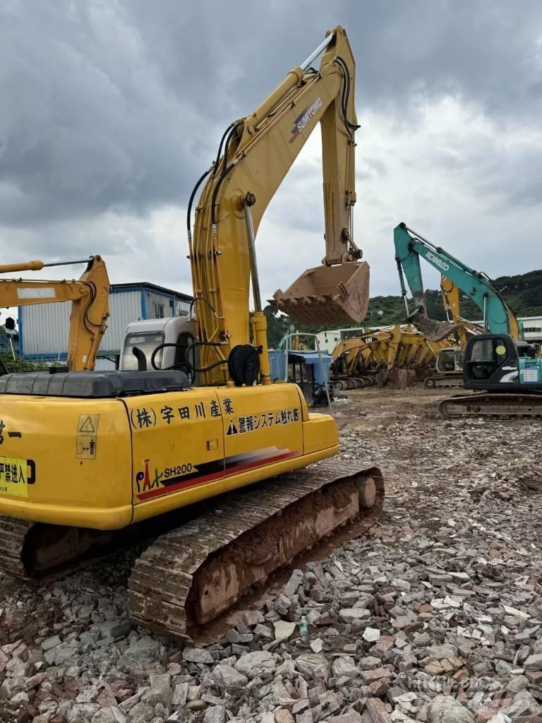 Sumitomo SH200 Vikšriniai ekskavatoriai