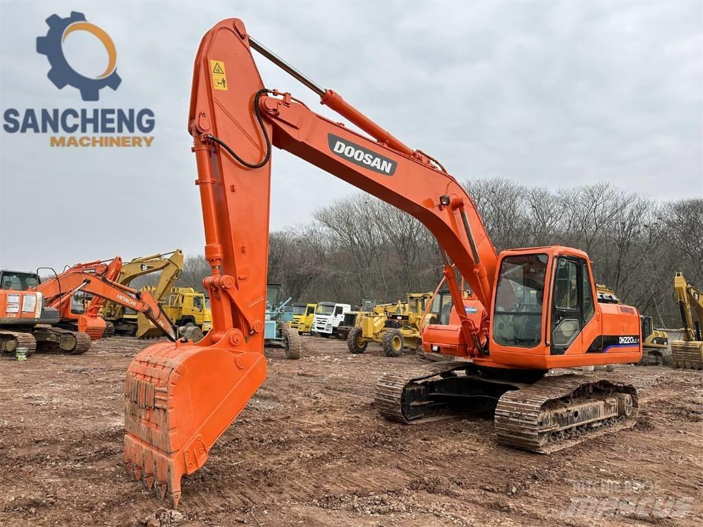 Doosan DH 220 Vikšriniai ekskavatoriai