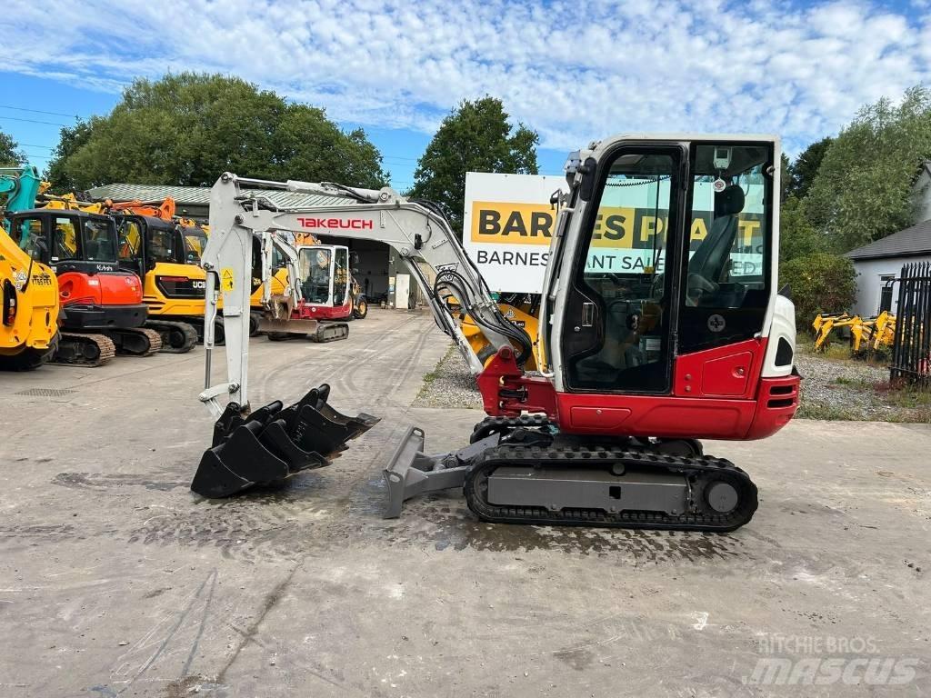 Takeuchi TB 230 Mini ekskavatoriai < 7 t