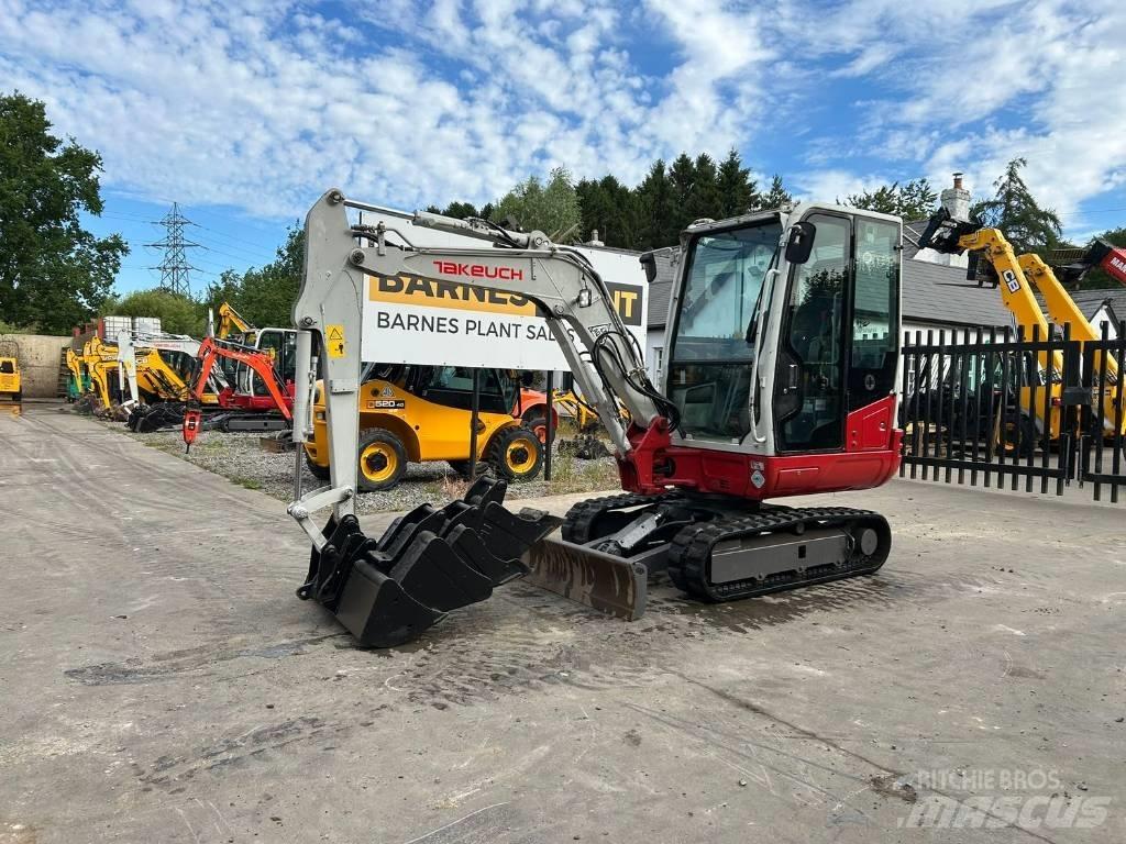 Takeuchi TB 230 Mini ekskavatoriai < 7 t