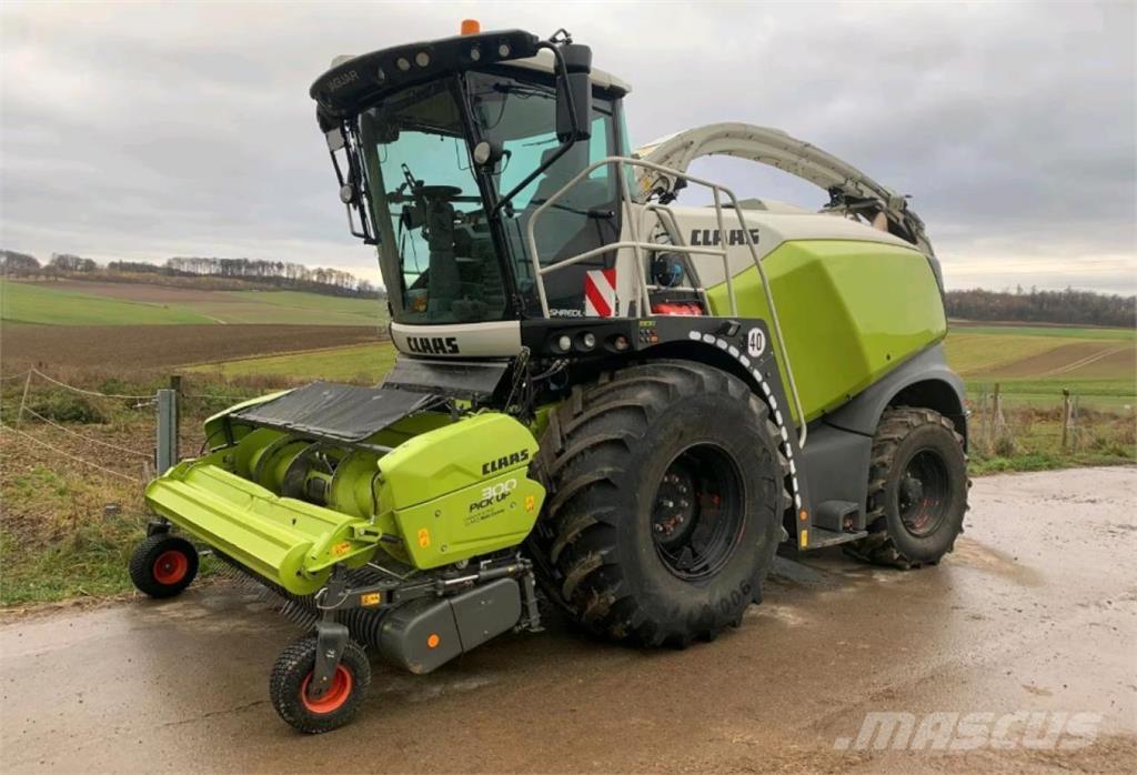 CLAAS Jaguar 970 Pašarų ruošimo technika