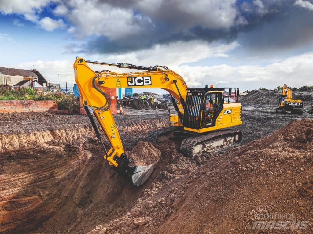JCB 220X Vikšriniai ekskavatoriai