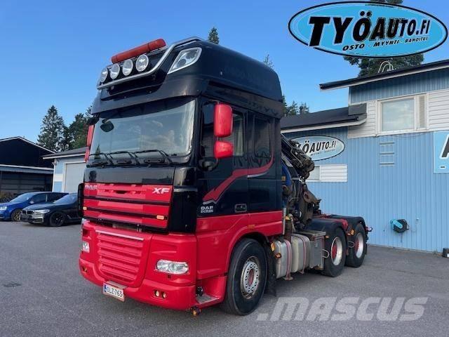 DAF Xf 105.510 6x4 Automobiliniai kranai