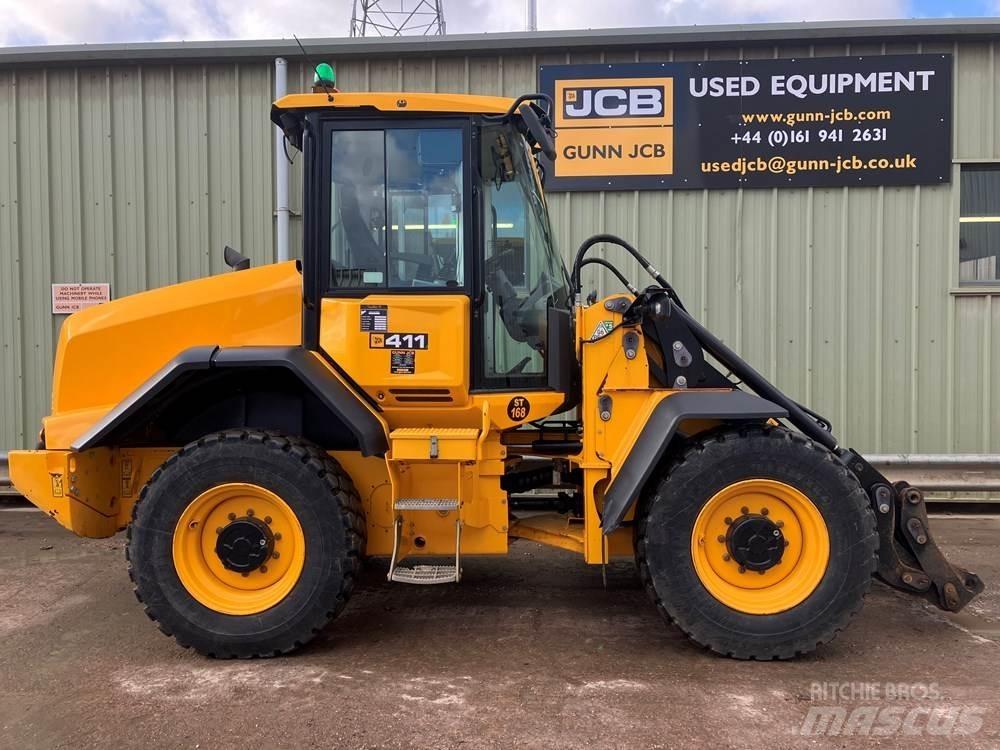 JCB 411 Naudoti ratiniai krautuvai