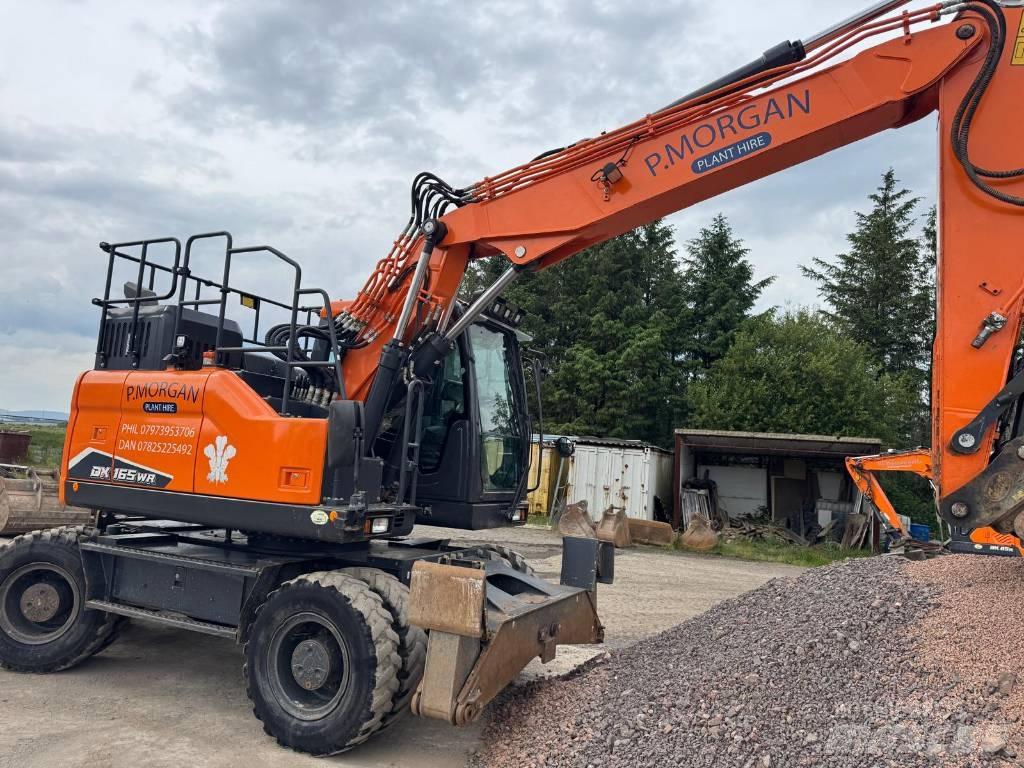 Doosan DX165WR-7 Ratiniai ekskavatoriai