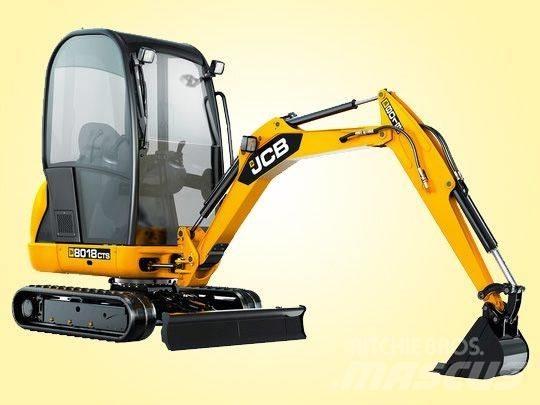 JCB 8018 CTS Mini ekskavatoriai < 7 t