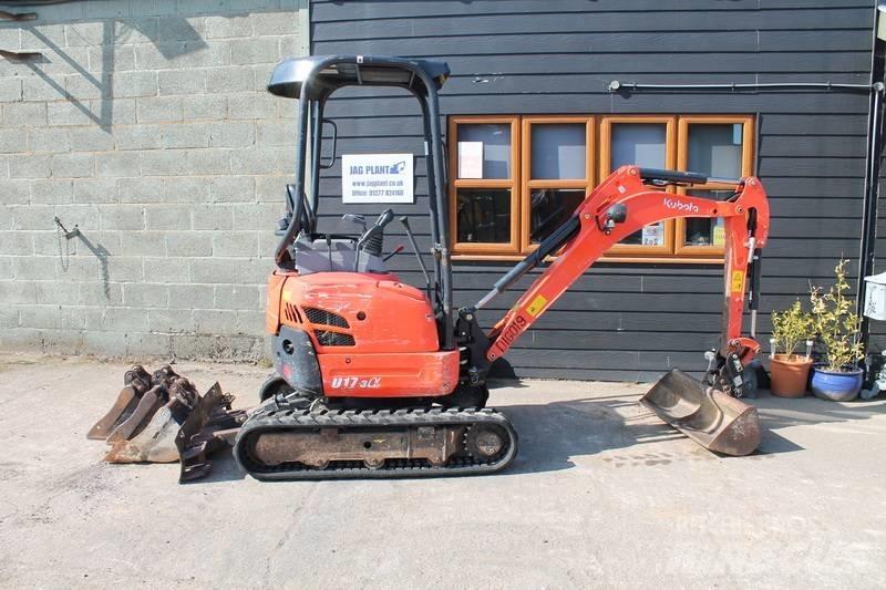 Kubota U 17-3 Mini ekskavatoriai < 7 t