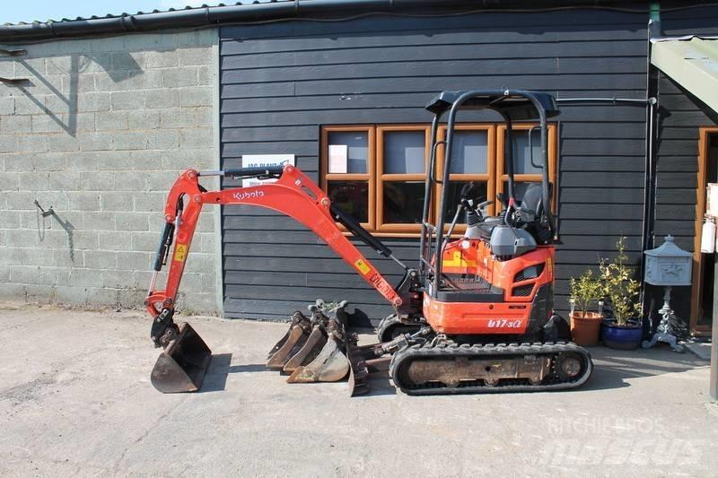Kubota U 17-3 Mini ekskavatoriai < 7 t