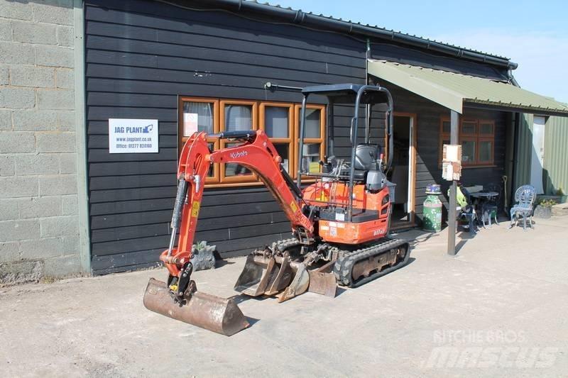 Kubota U 17-3 Mini ekskavatoriai < 7 t