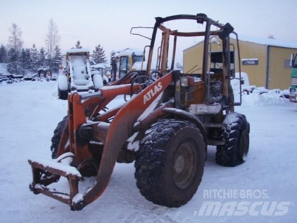 Atlas AS 80 Naudoti ratiniai krautuvai